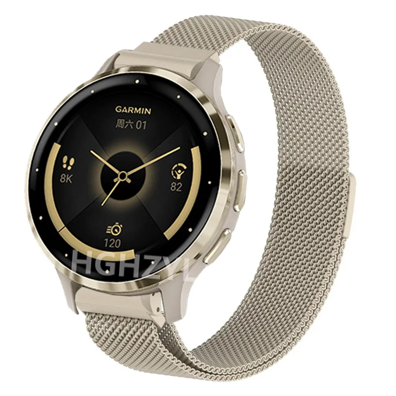 Enhanced Metal Milanese Loop Strap Bracelet