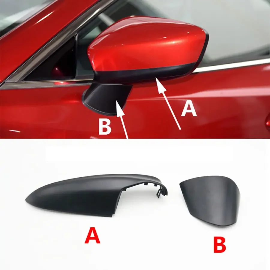 For Mazda 6 Atenza 2014 2015 rearview mirror rearview mirror cover Outer Side Mirror Housing Cap Base Rearview Mirrors Lower Cover