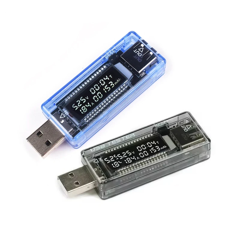 USB Tester & Charger Capacity Meter - Current & Voltage Analyzer