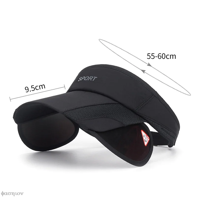 Outdoor Sport Tennis Running Golf Hat UV Protection Baseball Cap Empty Top Adjustable Visor Caps Women Men Headwear Tops Visors baseball caps,sports sun hats,golf caps