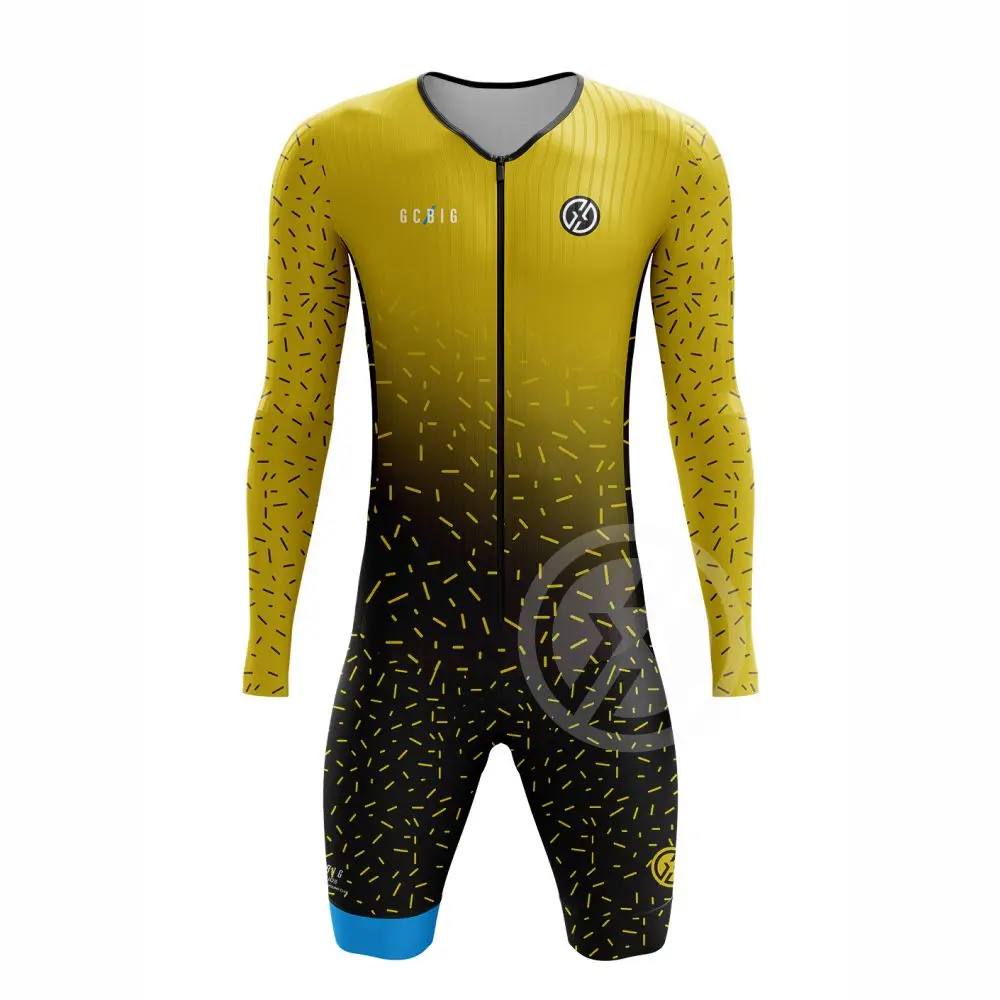 New Triathlon Jersey tuta Boby da uomo MTB Bike Kit Body Cycling Tri set nuoto Skinsuit Ropa Ciclismo Road Speed Suit tuta