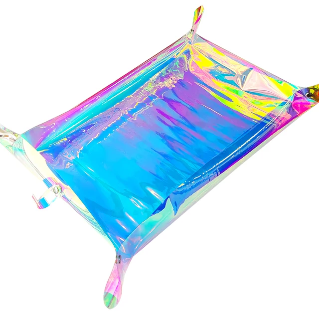 Ültetési Szőnyeg 68*50 Cm Irizáló Holografikus Kertészeti Cserepes Pad Összecsukható Kerti Növényi Edénytranszplantáló Vízálló Szőnyegek - Image 2