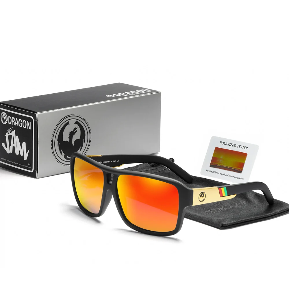Square Polarized Sunglasses For Men And Women Classic Design_voghion.com