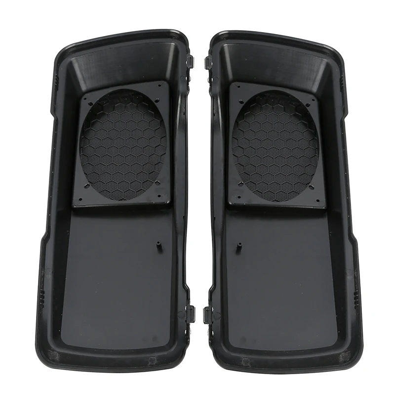 Saddle Bag Harley Dual 6x9 Speaker Lids Motorcycle Dual 6x9'' OR