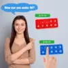 Ten Frames Math Pop Games Toy for Kids, Math Manipulatives for Preschool Kindergarten Classroom Students Teacher Educational Lea 3