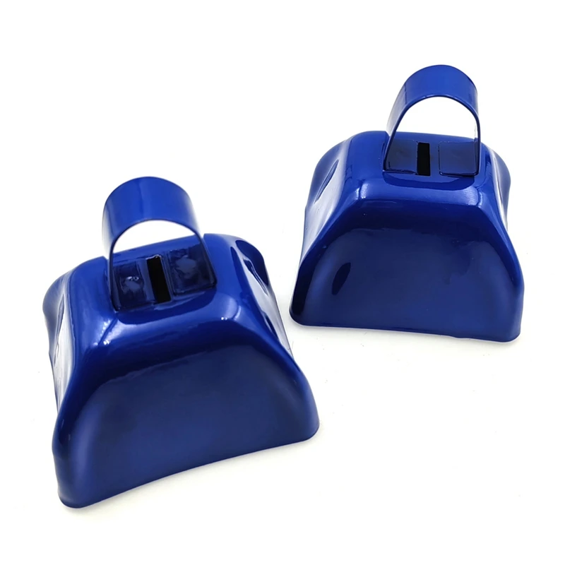 10 Pack Metal Cowbell With Handle Noise Maker For Sporting Events Cheering Weddings Baseball Football Game Party
