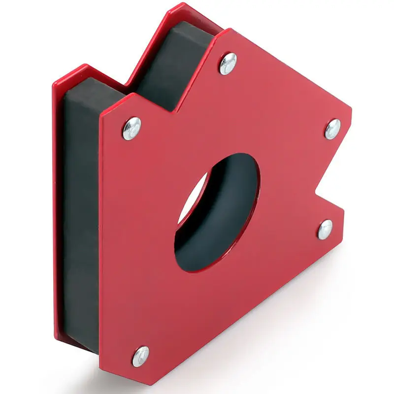 Mini 9LBS Welding Magnetic Holder Strong Magnet 3 Angle Arrow Welder Positioner Multi-angle Power Soldering Locator Tool 1Pcs magnetic welding holders magnetic welding fixer