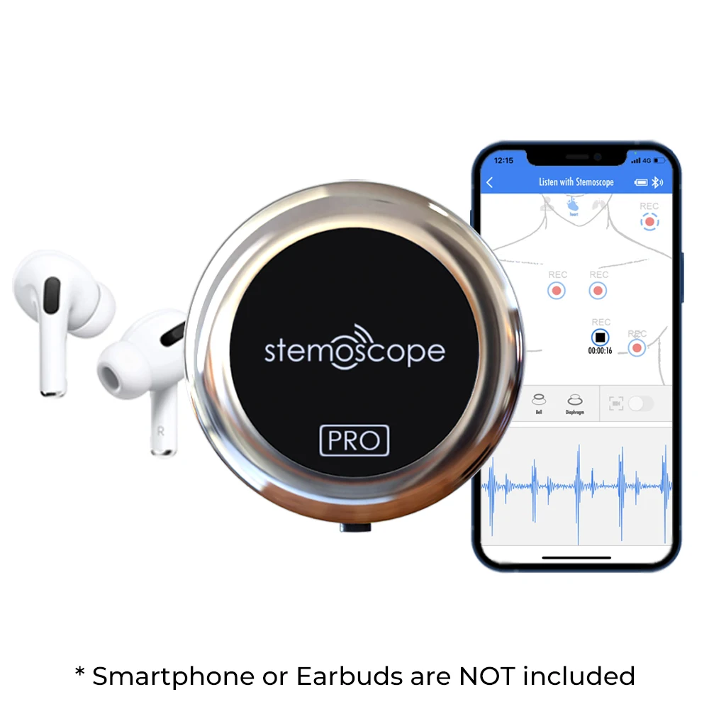StemoscopePROBluetoothDigitalElectronicStethoscopewireless