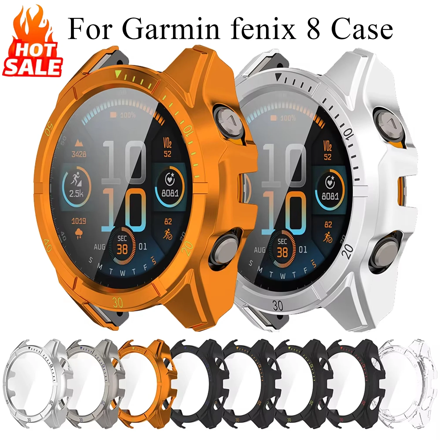 Premium Full Coverage Tempered Glass Screen Protector Case with PC Bumper