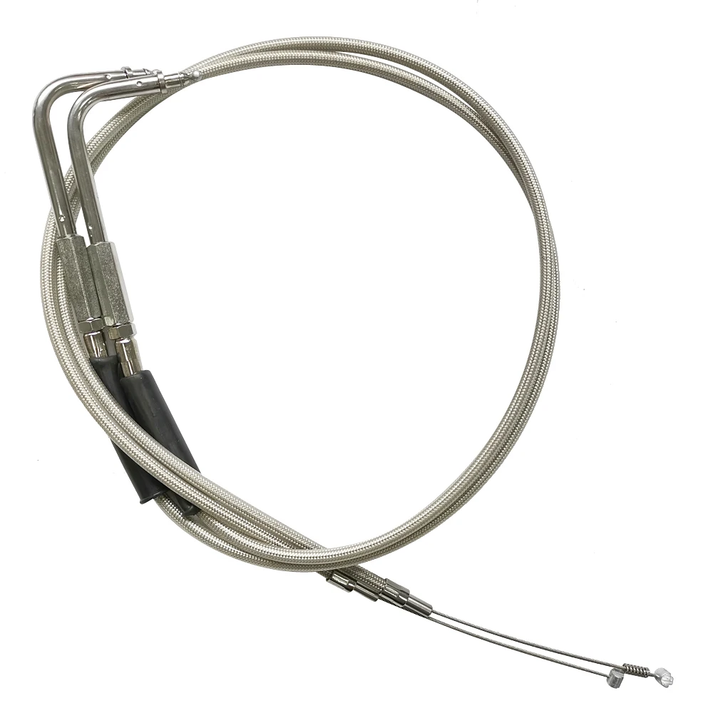 

Motorcycle Accessorie 48 inch 120cm Throttle Cable for Harley Dyna Electra Glide FXST 883 1200 XL FXR