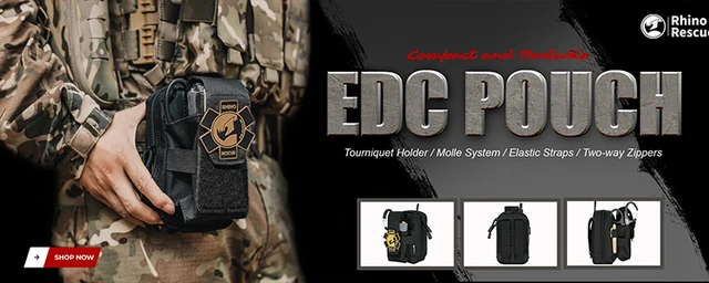 Kit Pronto Soccorso RHINO RESCUE Mini - 118 Pezzi, Impermeabile, Per Casa, Auto, Viaggi E Escursionismo