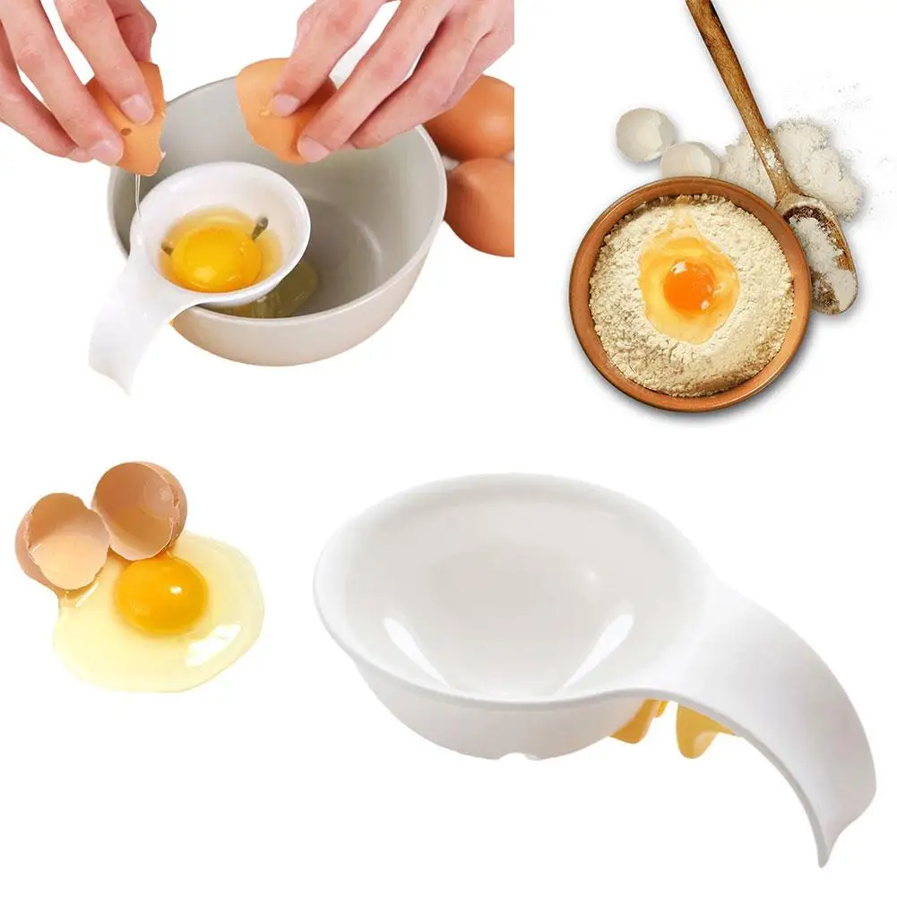 Plastic Egg White Yolk Separator Household Egg Divider Accessories Filter Cooking Egg Gadgets Tool Separator Kitchen Kitche E5v7 3