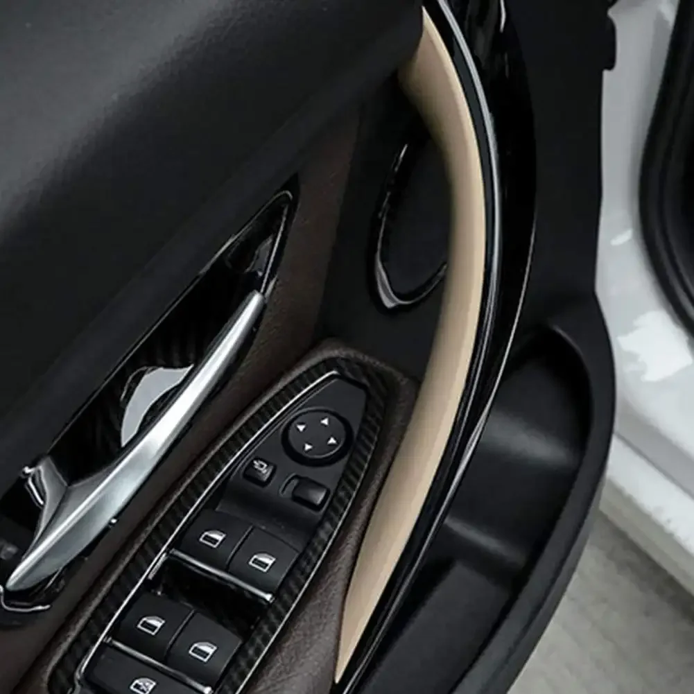 Tri-Color Car Interior Door Handle ABS Trim Protective Cover