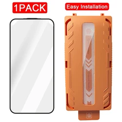 Easy Install HD Clear Tempered Glass Screen Protectors - iPhone 18 Pro Max (1 Pack)