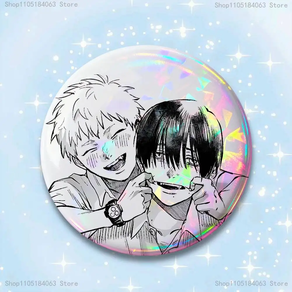 Die S-Summer H-Hikaru Died Abzeichen 25 32 44 58 75 mm runde Cosplay Pin Bag Decor Fans sammeln Freunde Geschenke Brosche Souvenir – Detail 17