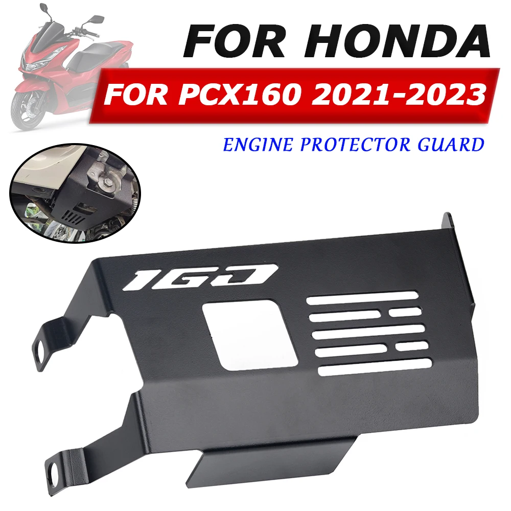 

For HONDA PCX160 PCX 160 PCX 2021 2022 2023 Motorcycle Accessories Engine Protection Cover Chassis Under Guard Skid Plate Pan