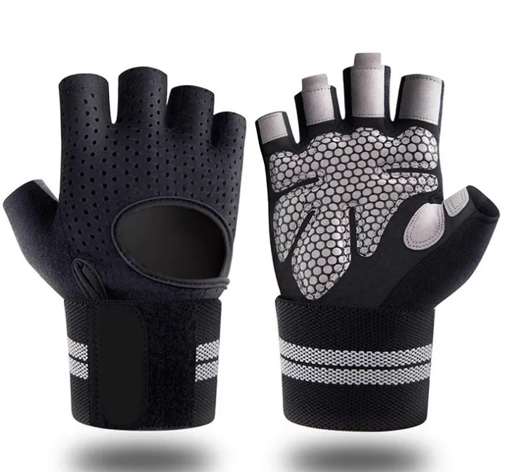 

Gym Fitness Gloves Anti-slip Wear Resistant Heavyweight Sports Exercise Barbell Weight Lifting Training Sport