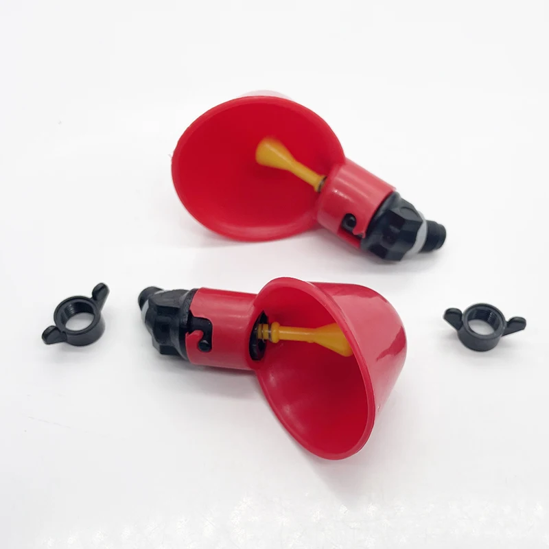 10/20 Pcs Hot New Quail Automatic Fowl Bowl Chicken Hen Poultry Water Drinking Cups Plastic Automatic Drinker Plastic 3