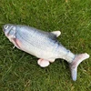 Flopping Fish Moving Fish Plush Toy With Light and Sound Realistic Flopping Fish Wiggle Fish Toys Motion Kitten Toy  Decoration 2