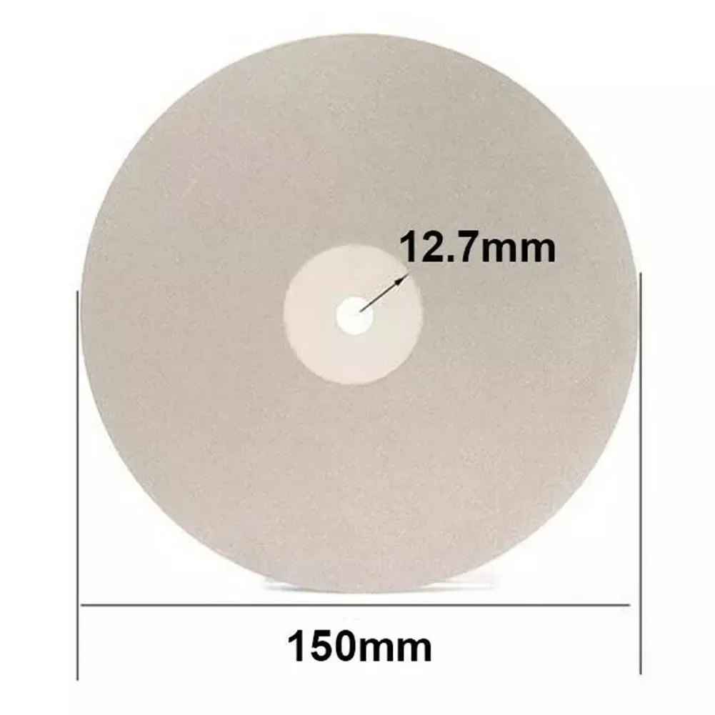 6Inch 150mm Diamond Coated Grinding Disc Flat Lap Wheel 80~3000 Grit For Jewelry Sharpening Polishing Jade Crystal Glass grinding disc,abrasive wheel,grinding wheel