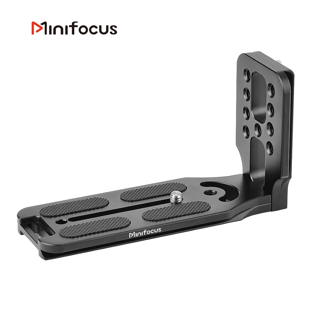 Camera Tripod Plate Camera L Plate Camera Base Plate Camera Mount Plate Lightweight DSLR Mirrorless Camera Universal L Shape Holder Tripod Vertical Shooting Bracket Quick Release Plate for Arca Swiss