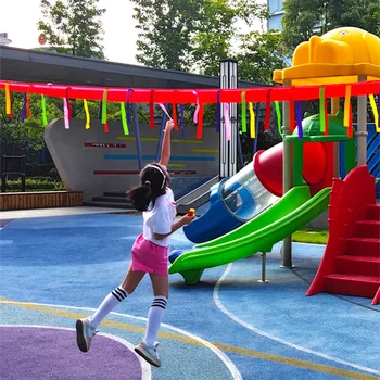 Kindergarten School Sports Meeting Sensory Toys Parent Childen Interactive Outdoor Games Team Building Jump High Get Tails Fast