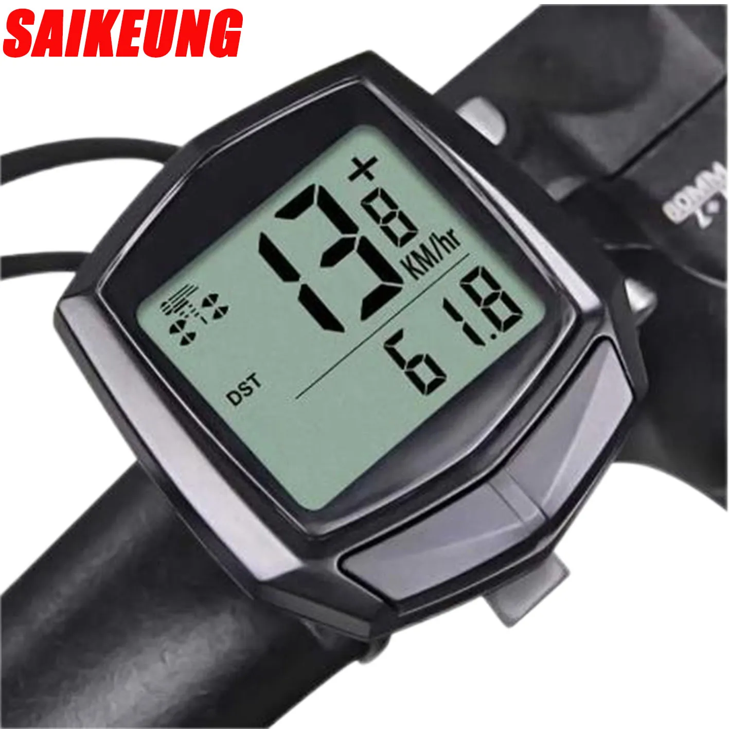 

SaiKeung Wired Digital Bike Ride Speedometer Odometer Bicycle Accessories Waterproof Bicycle Cycling Speed Counter Code Table
