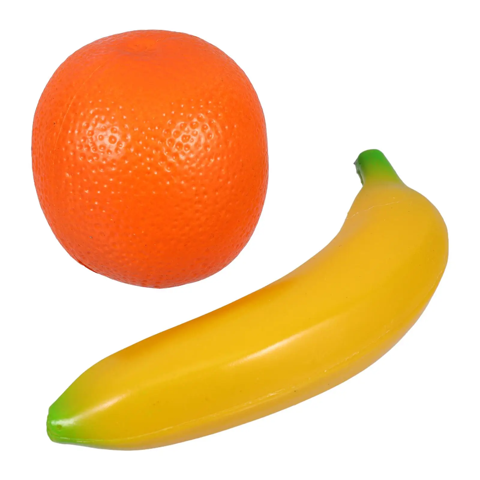 2 Pcs Fruits Simulated Sandbox Music Decor Early Educational Toy Shaker Abs Baby