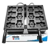 7pcs Cat Claw Waffle Machine 1800W Cute Shape Animal Paw Waffle Machine 110V 220V Cartoon Pancake Pan 1