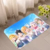 S-School Idol Project Carpet for Bathroom Mats Goods for Home Accsessories Front Door Mat Floor Carpet in the Bedroom Rug Custom 2