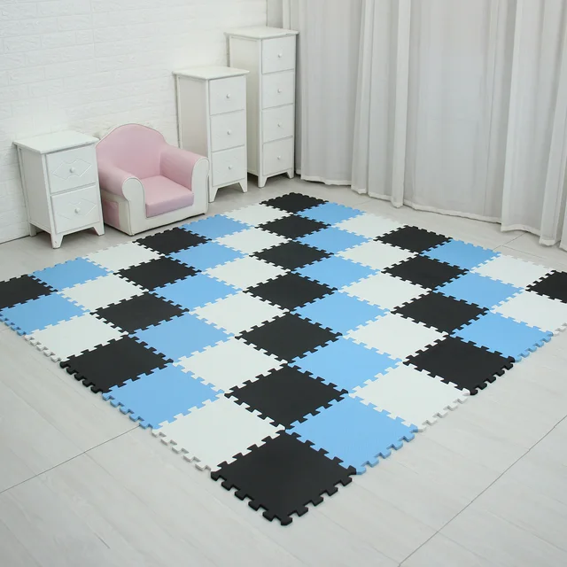 mei qi cool playmat baby EVA Foam Play Puzzle Mat for kids Interlocking Exercise Tiles Floor Carpet Rug,Each 29X29X0.8cm 2