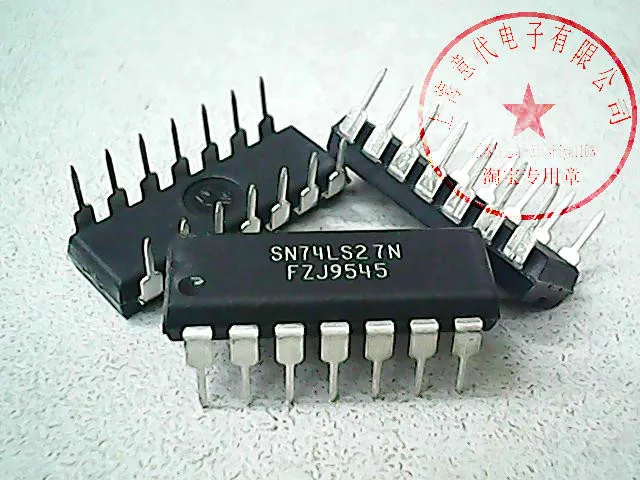 

25PCS SN74LS27N 74LS27 New