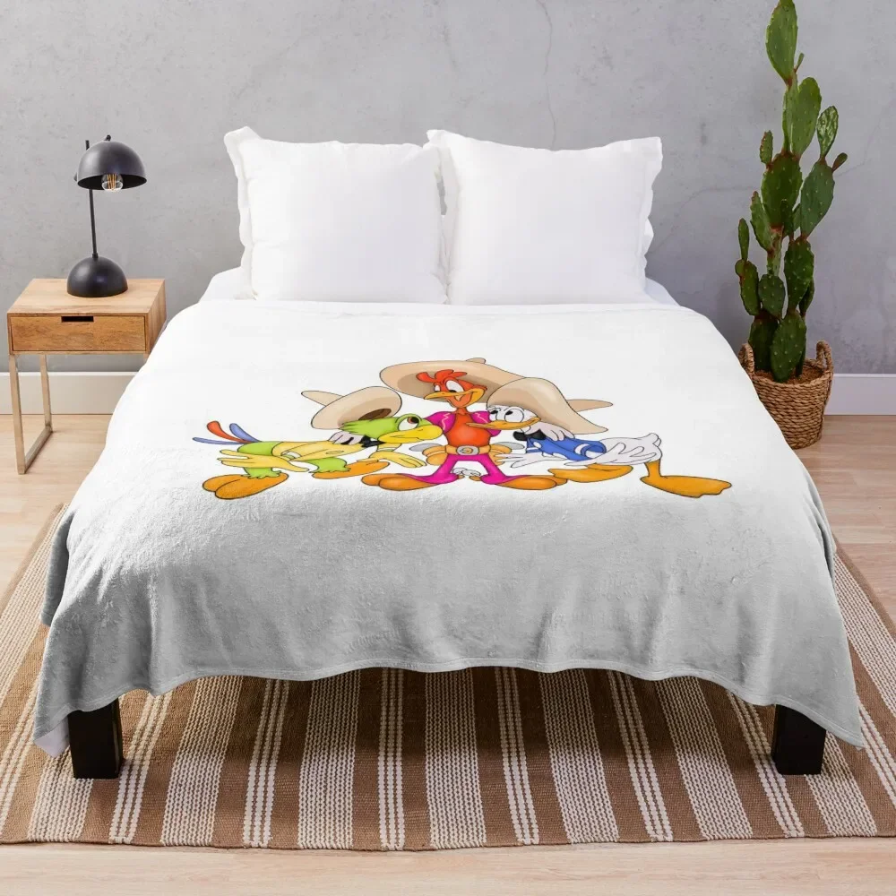 

Caballeros Throw Blanket Sofa Cute Flannel Fabric Blankets