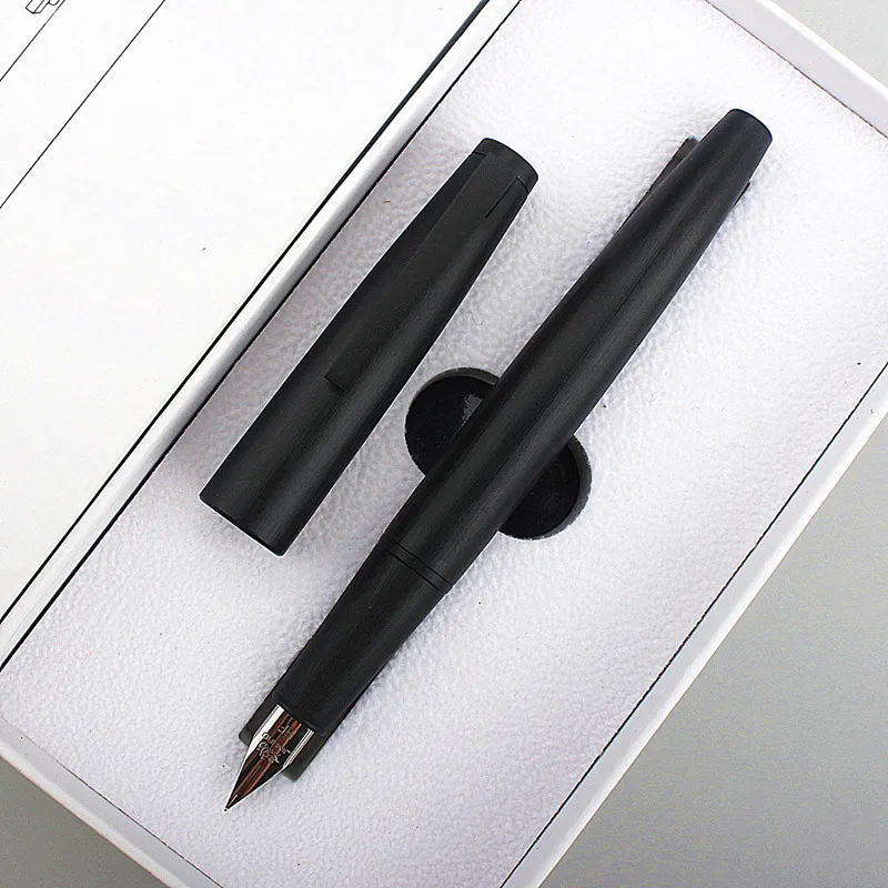 JINHAO 80 Series Fiber Black black clip Fountain Pen Extra Fine 0.38mm Nib Writing 2