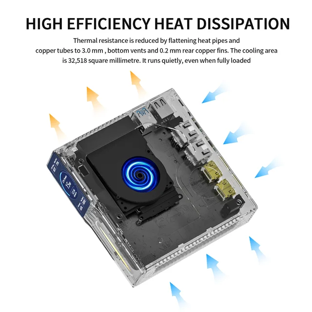 FIREBAT ミニPC　N100 メモリ16GB ストレージ512GB Amazon.co.jp: FIREBAT Mini PC N100 Intel、1TB M.2 SSD SATA
