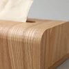 Simple Living Room Tissue Box Walnut Wood Bathroom Paper Box Table Desktop Storage Box Wooden Tissue Case Kitchen Accessories 3