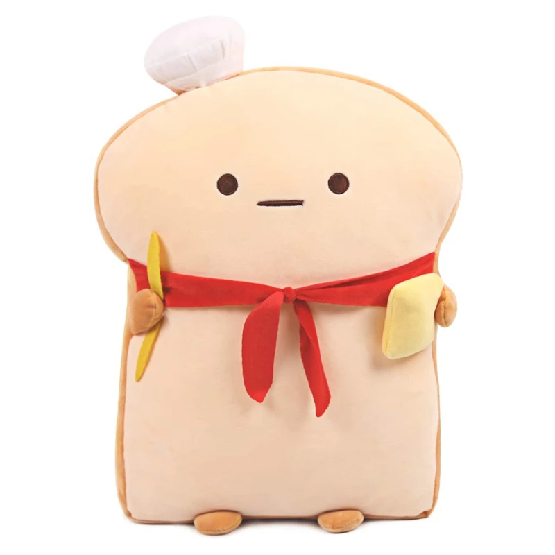 

Funny Toast Sliced Bread Pillow Toast Bread Pillow Plush Toy Pillows Bread Shape Plush Pillow For Home Decor Kid Gift-Drop Ship