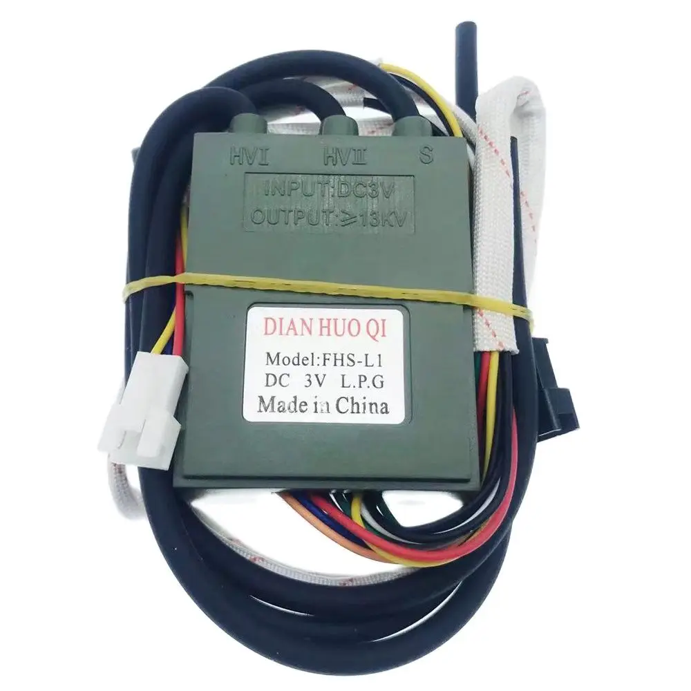 Gas Stove 15 wires Model 1568 Universal DC 3V Double Ignition With Temperature Control And Display Pulse Igniter
