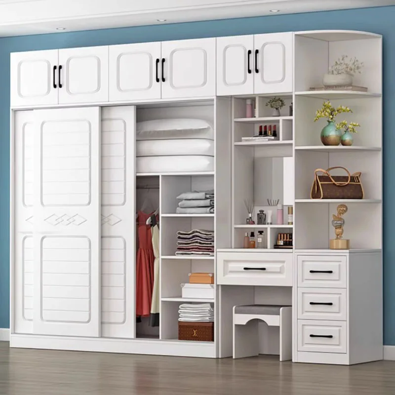 드레스룸 테이블 옷장 서랍, 럭셔리한 침실 정리함 옷장, 공간 절약형 아르마리오 로페로 기숙사 방 가구 