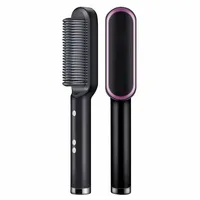 Hair Dryer Comb Curling Irons Beauty Products Hair Brushes Fast Heating Hair Straightener Comb 2