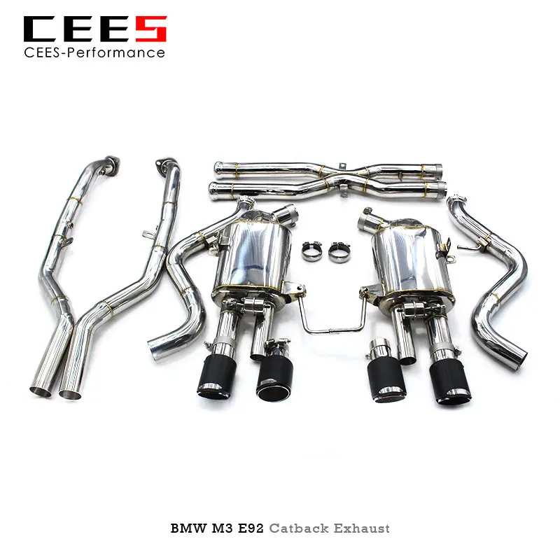 Catback Exhaust For Bmw M3 E90/e93/e9x 4.0l 20082013 Stainless Steel