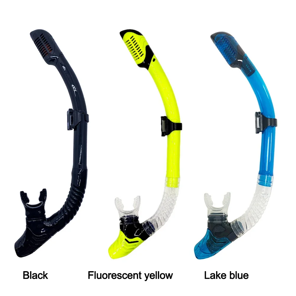 Diving Snorkel Silicone Full Dry Underwater Diving Air Breathing Tube Hose Gear Underwater Snorkeling Equipment