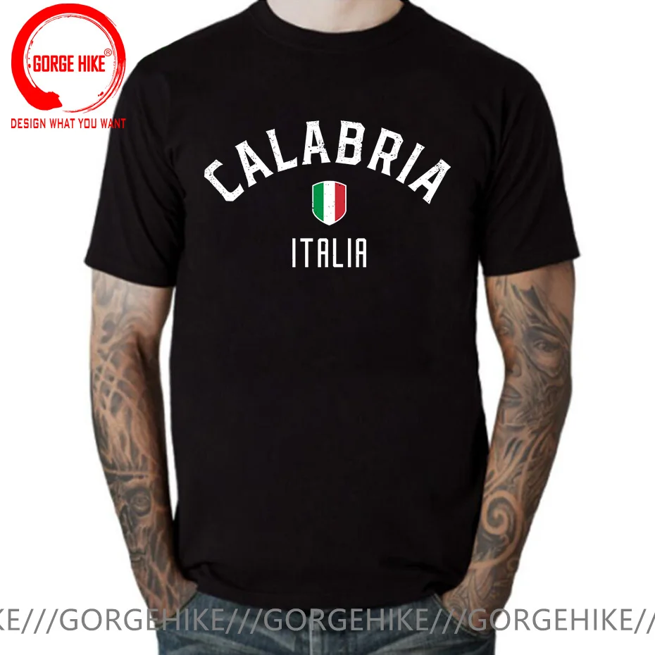 

Футболка Calabria Italia, классная футболка Calabria, сувенир для отпуска, Италия, Итальянская Италия