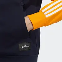 Adidas véritable veste décontractée à capuche en tricot pour hommes HE7471 4
