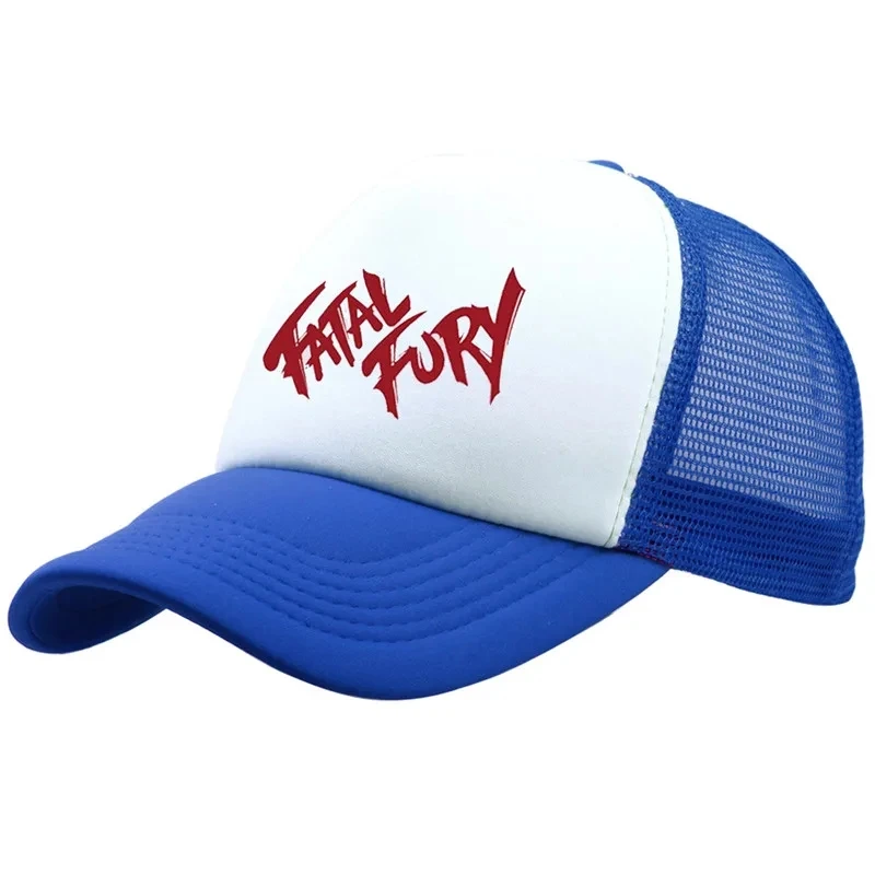 Street Game KOF Fatal Fury Terry Bogard Coser King of Fighters Baseball Cap Cosplay Sports Boxer Adjustable Hat Prop Gift