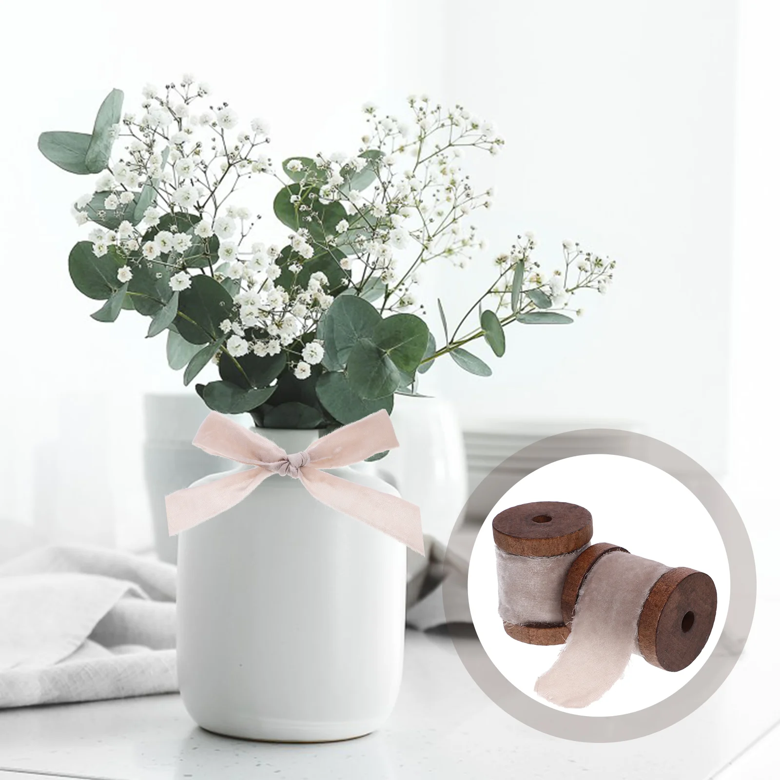 

2 Rolls Colored Ribbons Gift Wrapping Ribbons Decorative Packaging Ribbons Gift Wrapping Ribbons