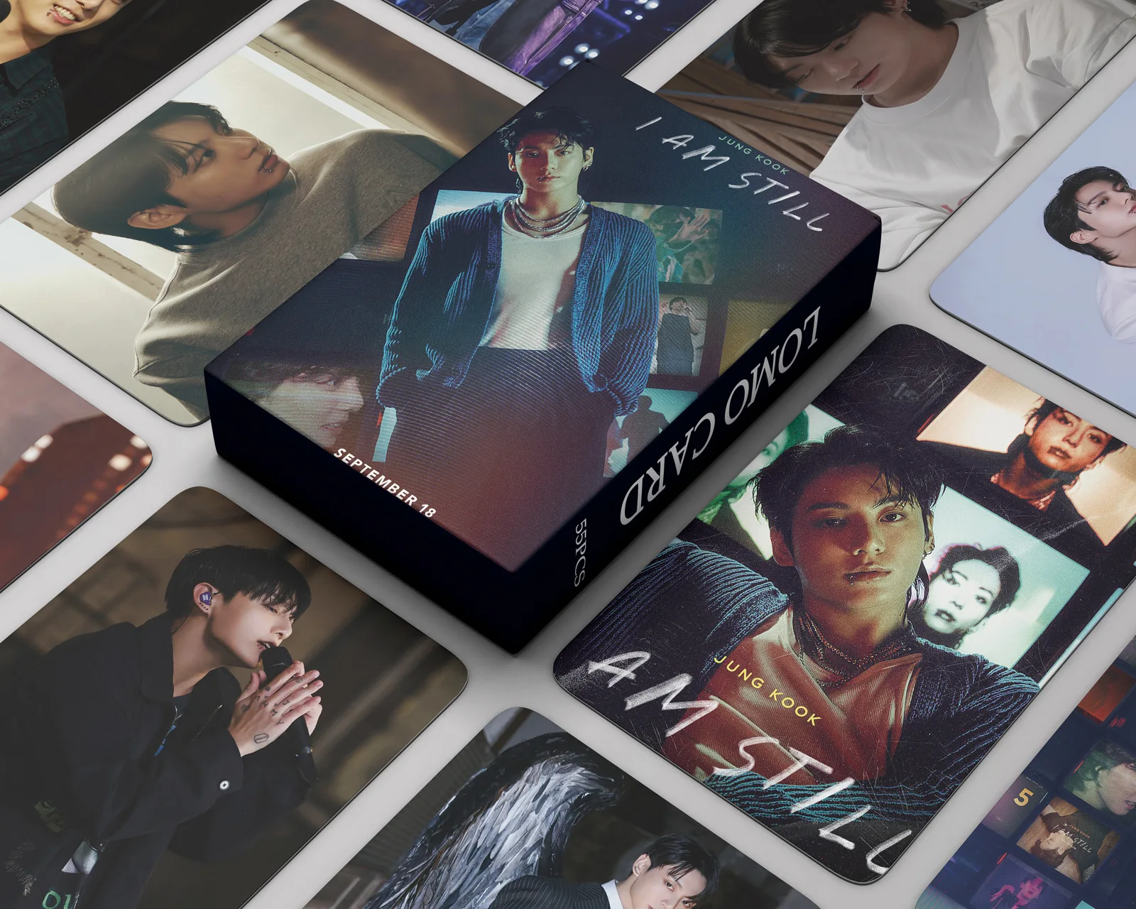 Kpop JK Lomo Cards Album HD Photo Cards 55pcs/Set For Boys And Girls Collection Gifts