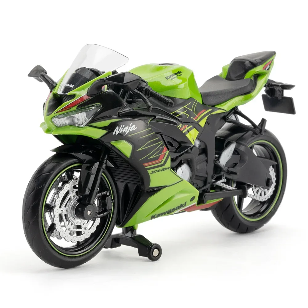 きらり専用ページ 1/12 2023 Kawasaki Ninja ZX-6R Green Diecast Finished Model