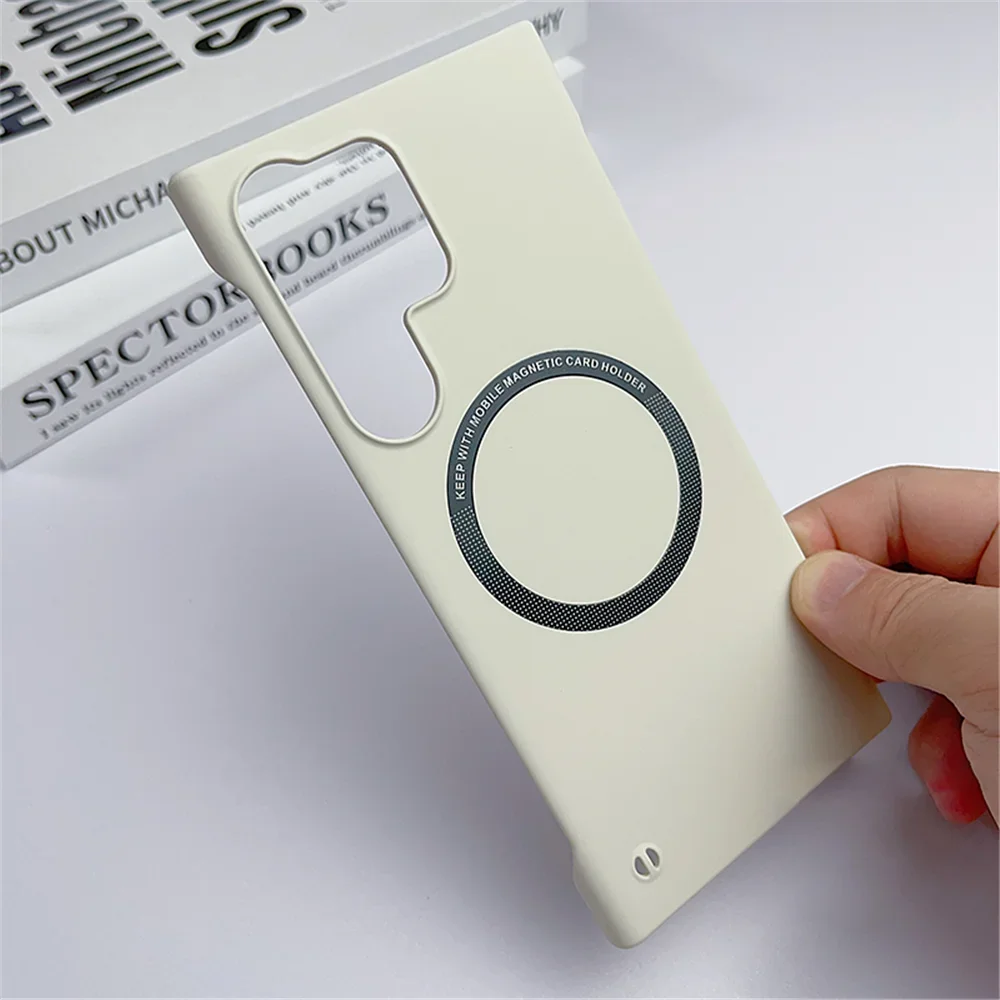Luxury Ultra-Thin Frameless Magnetic Case - Slim Matte Hard PC Cover