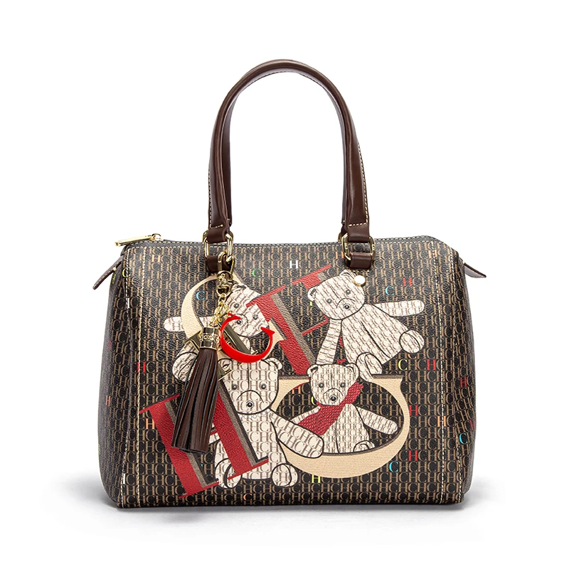 حقيبة يد جلد طبيعي نسائية